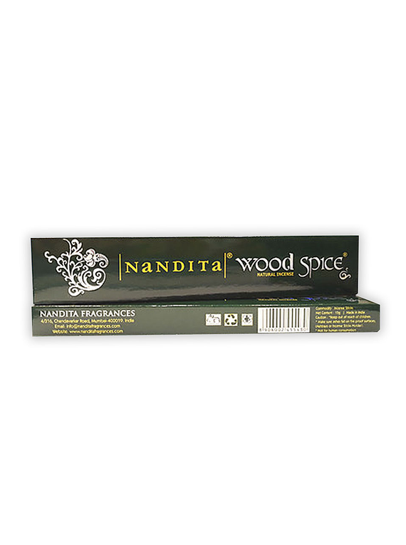 Incienso Nandita Wood Spice 12 un.