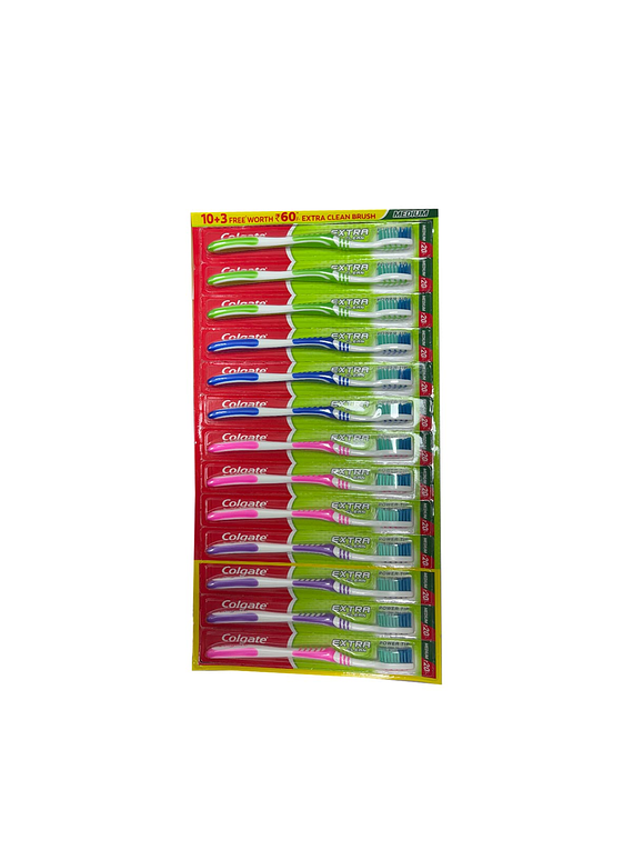 Cepillos de Dientes Colgate Tira de 13 unidades - Mediano