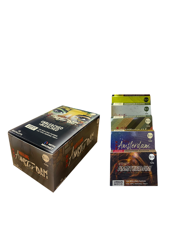 Papelillo Rolling Amsterdam  con Iman y Bandeja