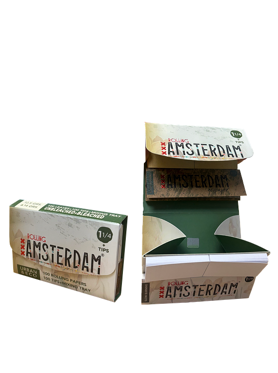 Papelillo Rolling Amsterdam  con Iman y Bandeja