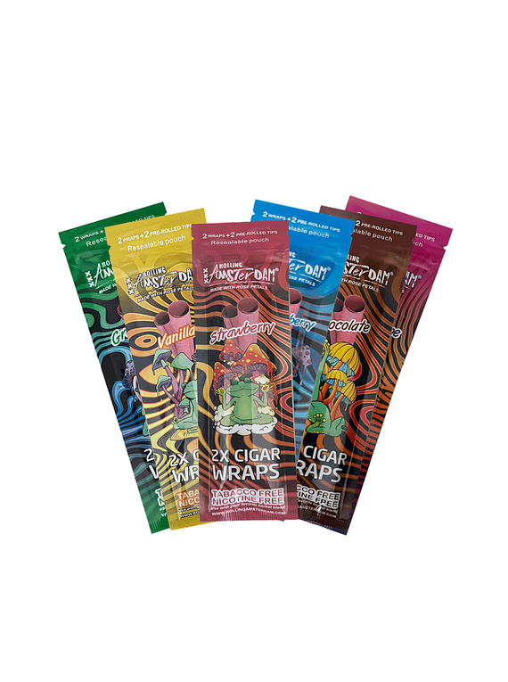 Blunt Wrap Papelillo con Rosa Rolling Amsterdam