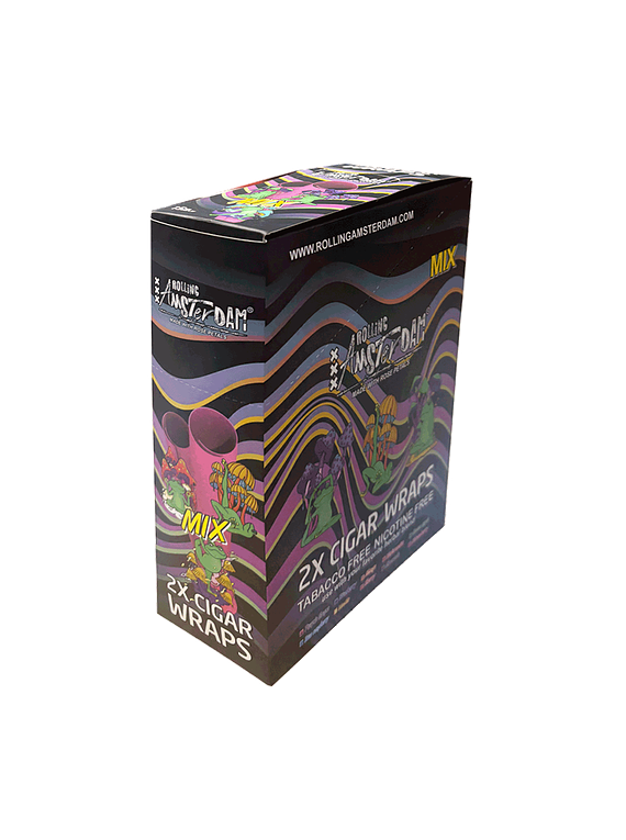 Blunt Wrap Papelillo con Rosa Rolling Amsterdam