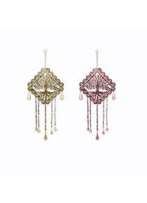 Campana De Viento Árbol Cuadrado  12"  VDQ20-084