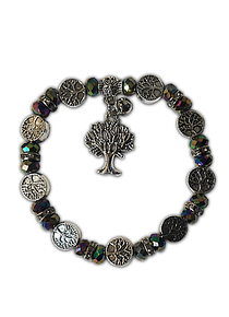 Pulsera  con Arbol de la Vida 