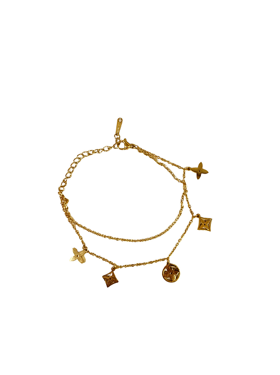 Brazalete | Pulsera de Acero inoxidable - Dijes 