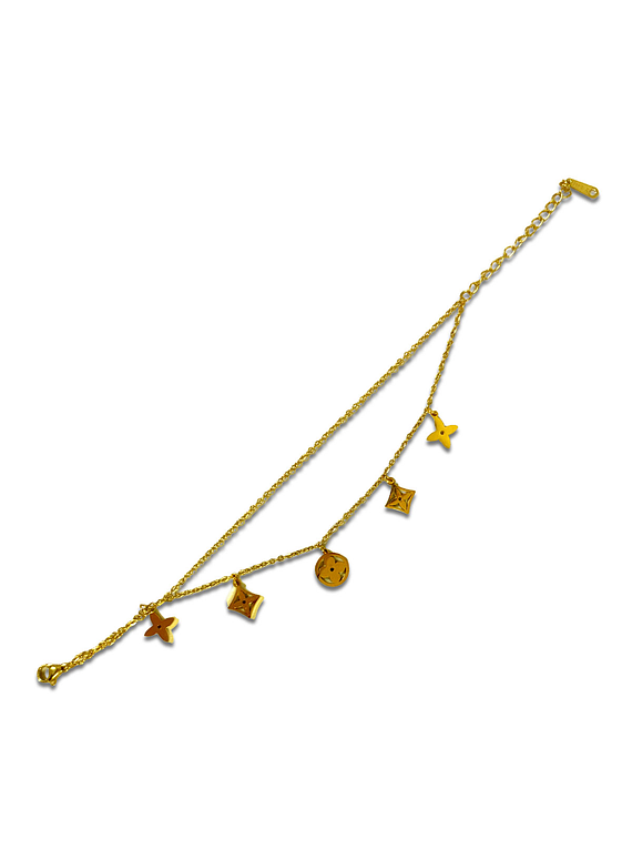 Brazalete | Pulsera de Acero inoxidable - Dijes 