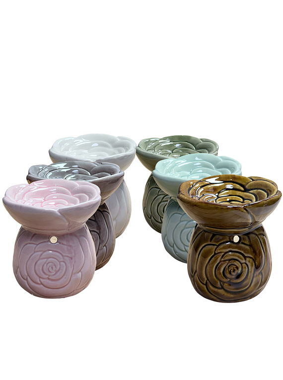 Difusor Cerámica Flor colores JI25-77