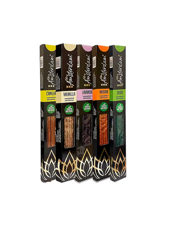Incienso Sahumerio Artesanal  41 Cm Aromas