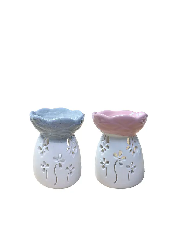 Difusor de Cerámica Mariposa y Flor JI25-93