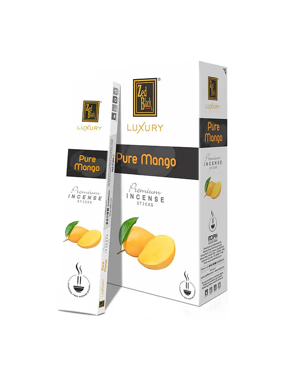 Incienso Zed Black Luxury Pure Mango