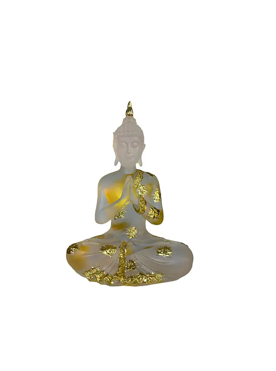 Figura Buda con Luz 21 cmJi25-182