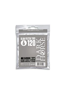 Filtro SLIM Dark Horse Carbón 120 Unidades