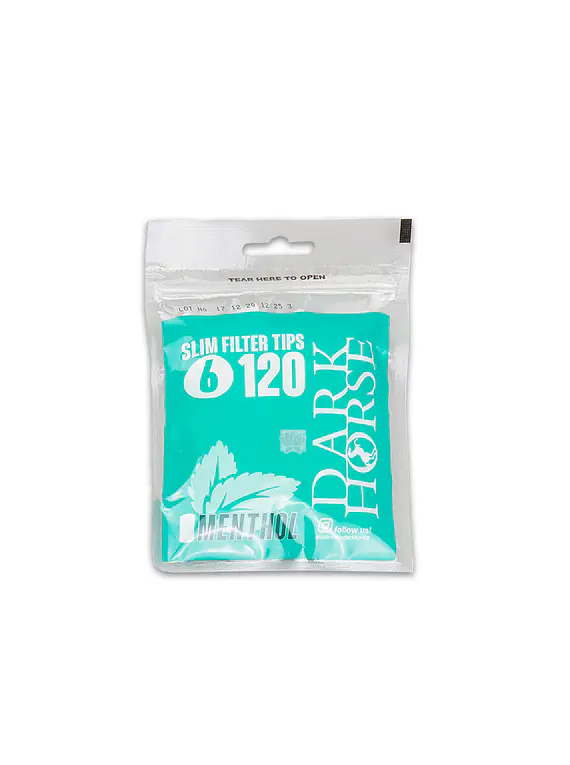 Filtros DH  600 ( Pack 5 bolsas de 120 Slim Menthol )