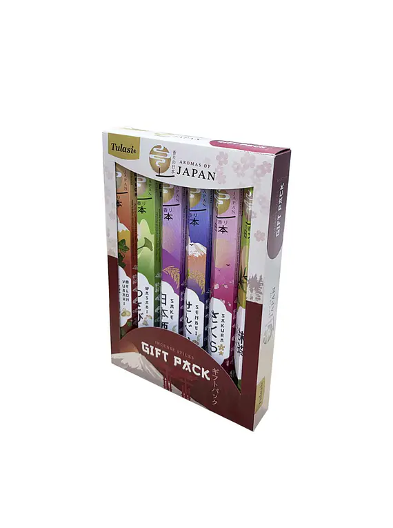 Incienso Tulasi hexagonal Pack Aromas de Japon 