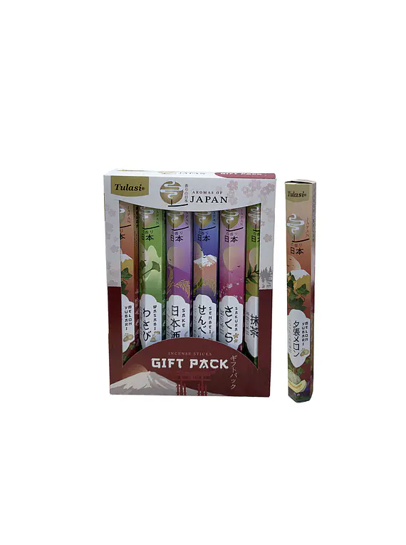 Incienso Tulasi hexagonal Pack Aromas de Japon 