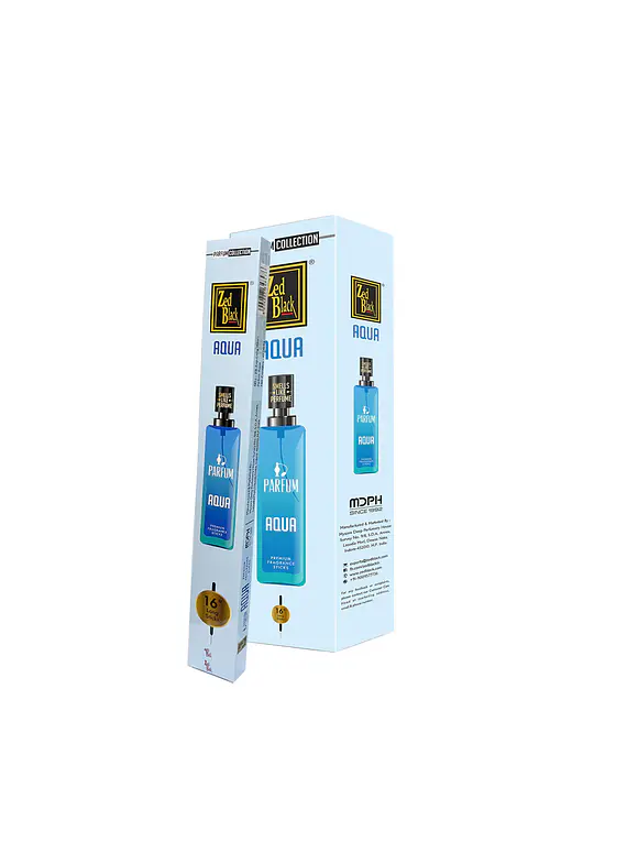 Incienso Varilla Zed Black Parfum Colección Aqua