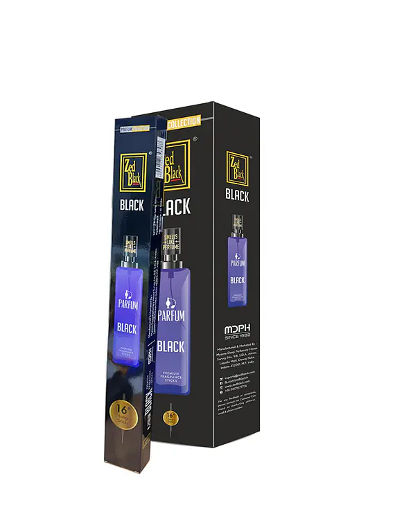 Incienso Varilla Zed Black Parfum Colección Black