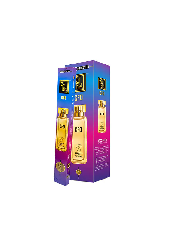 Incienso Varilla Zed Black Parfum Colección GFO