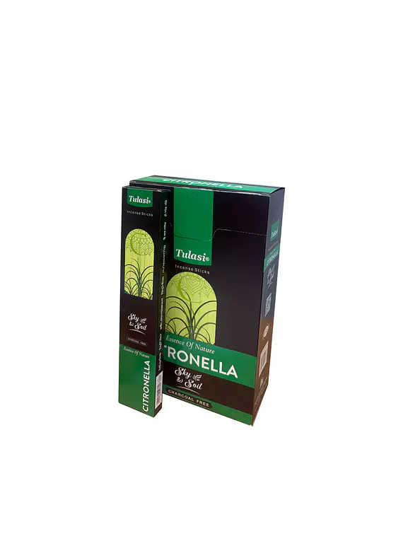Incienso Tulasi Sky & Soil Citronella