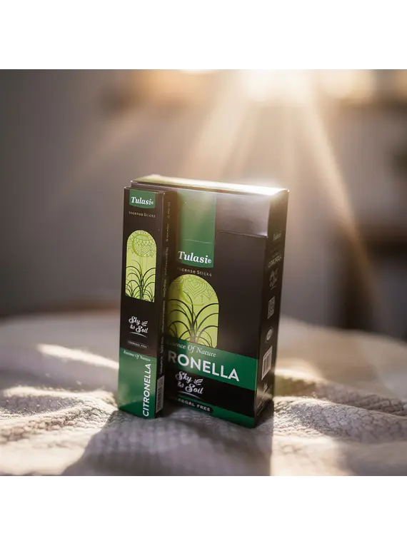 Incienso Tulasi Sky & Soil Citronella