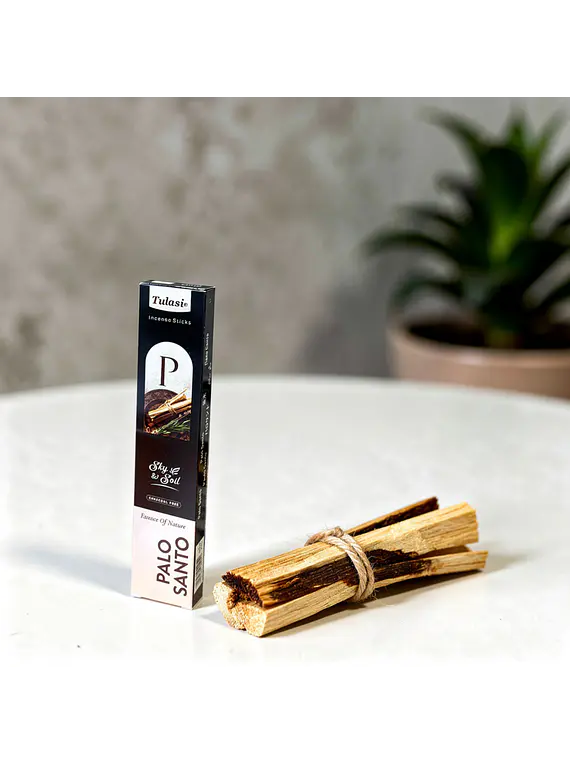 Incienso Tulasi Sky & Soil Palo Santo