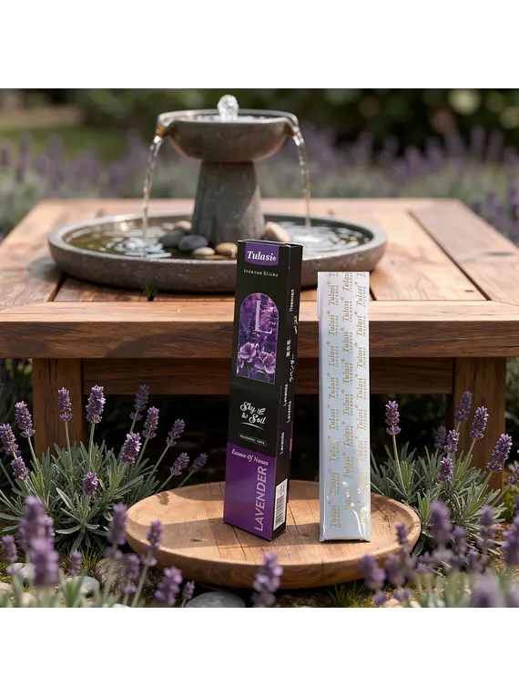Incienso Tulasi Sky & Soil Lavanda
