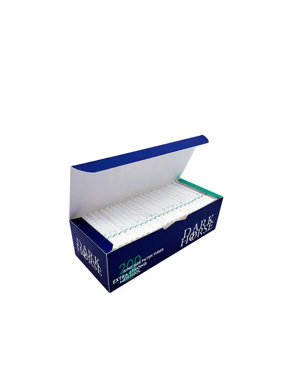 Tubo Para Rellenar Dark Horse Mentol Extra Fuerte 