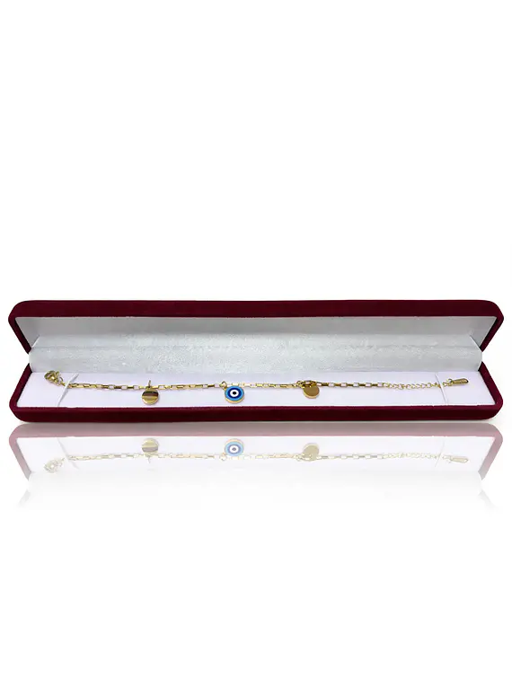 Brazalete | Pulsera de Acero inoxidable Ojo Turco