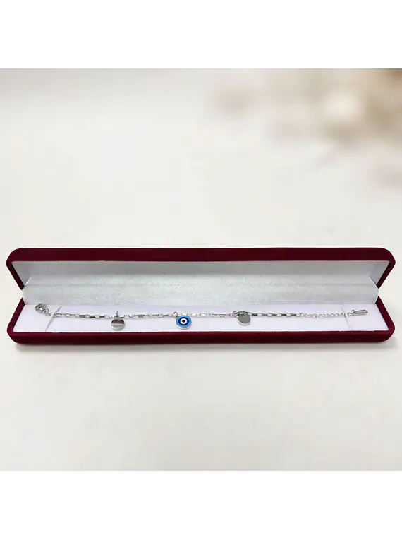 Brazalete | Pulsera de Acero inoxidable Ojo Turco