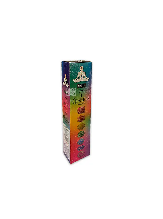 Incienso Krishna 7en1  Caja Surtido de 7 Chakras