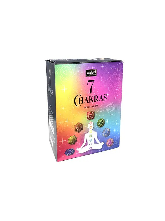 Incienso Krishna 7en1  Caja Surtido de 7 Chakras