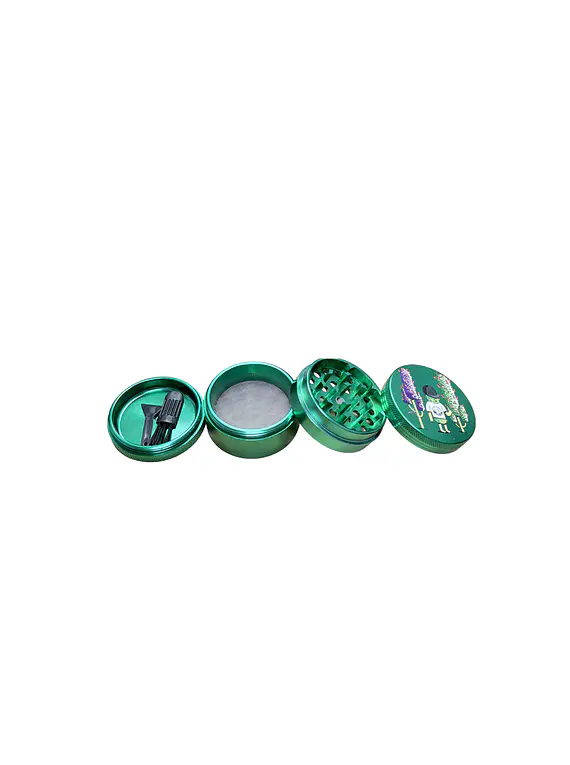 Moledor 4pcs 50mm Verde estampado CNC50-4-005-HOW