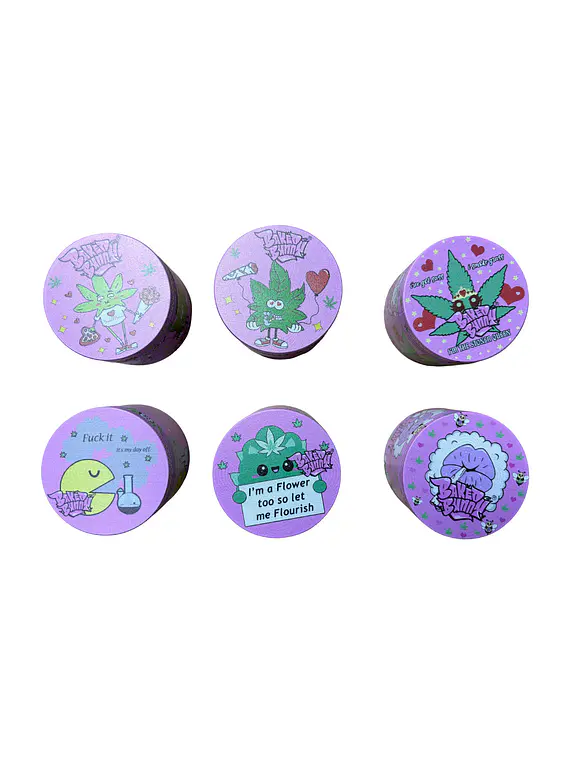 Moledor Metalico Baked Bunny 4pcs 50mm PH6916-BB