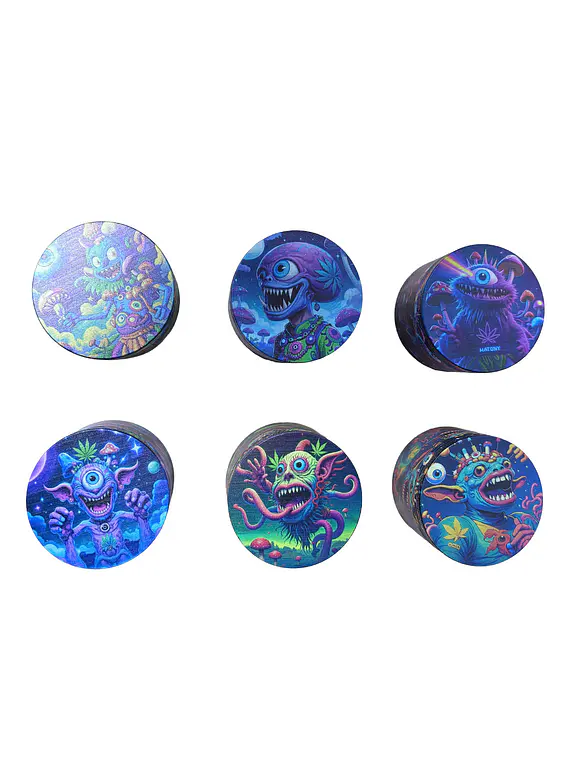 Moledor Metalico 4pcs 50mm Alien PH6916-WO