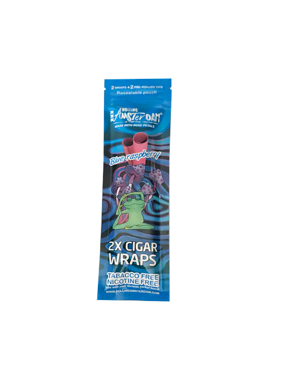 Cigar Wrap Frambuesa Azul Rolling Amsterdam