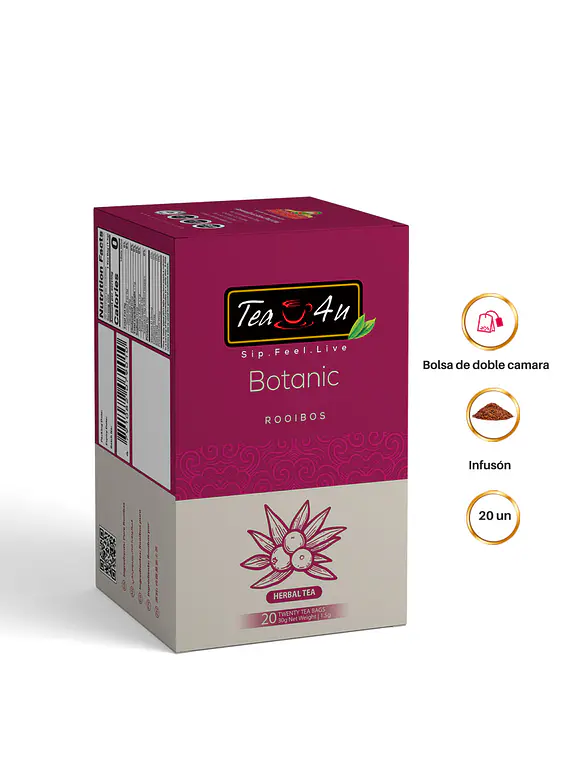 Tea 4u Infusión Herbal Rooibos