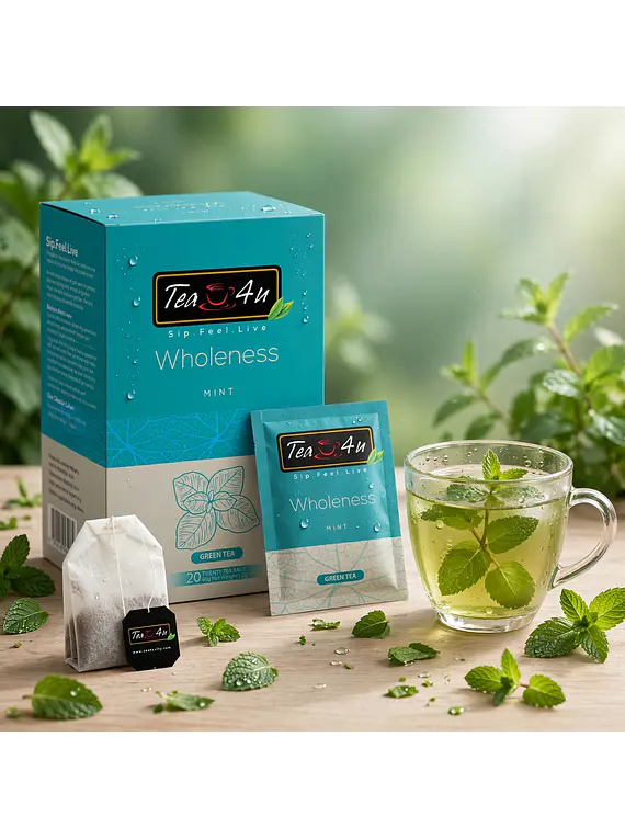 Tea 4u Té Verde con Menta