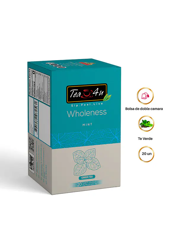 Tea 4u Té Verde con Menta