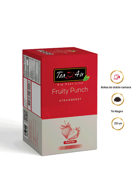 Té Negro Frutilla