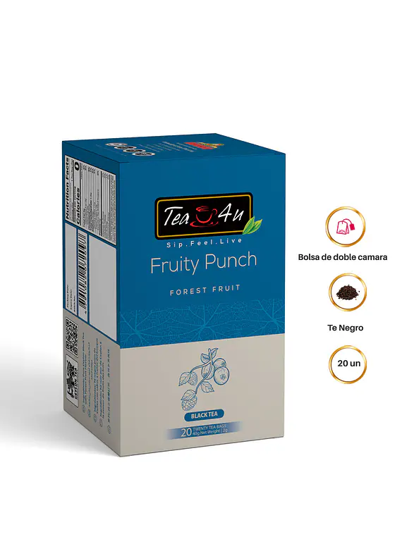 Té Negro Frutos de Bosque