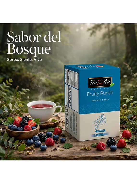 Té Negro Frutos de Bosque