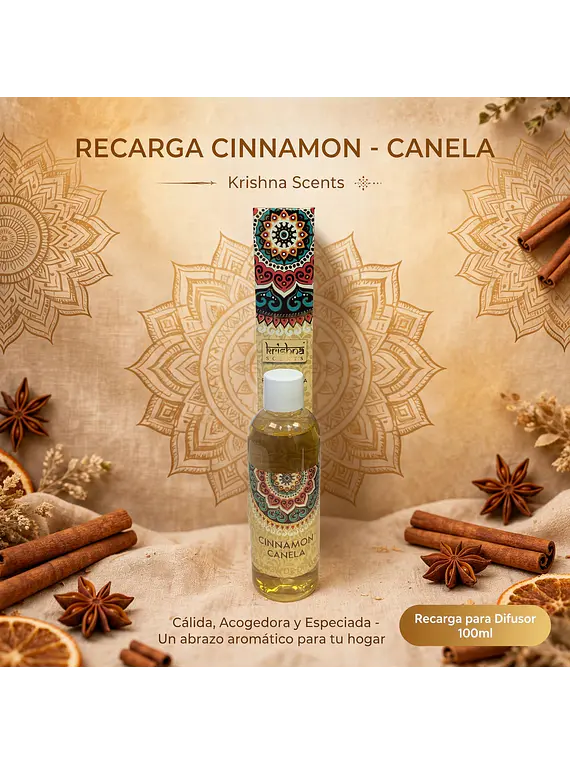 Recarga Difusor Mikado Krishna Canela