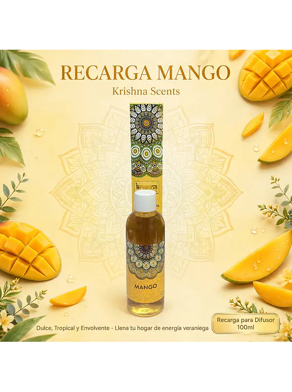 Recarga Difusor Mikado Krishna Mango