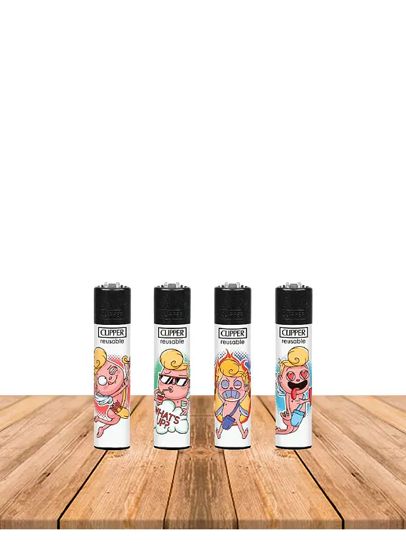 Encendedor Clipper Diseño FUNNY CUPID