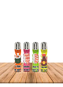 Encendedor Clipper Diseño Sushi Sentences