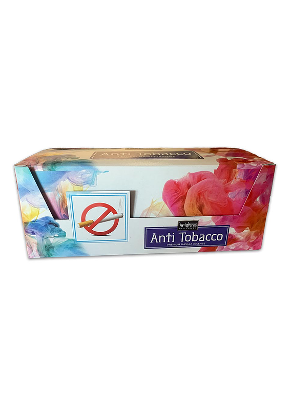 Incienso Krishna  Anti Tabaco 12 cajitas