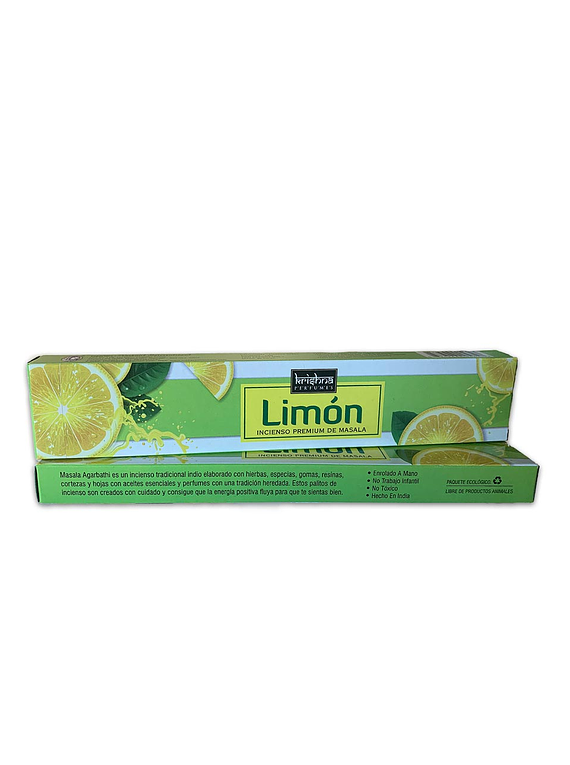 Incienso Krishna Premium Limón 12 cajitas