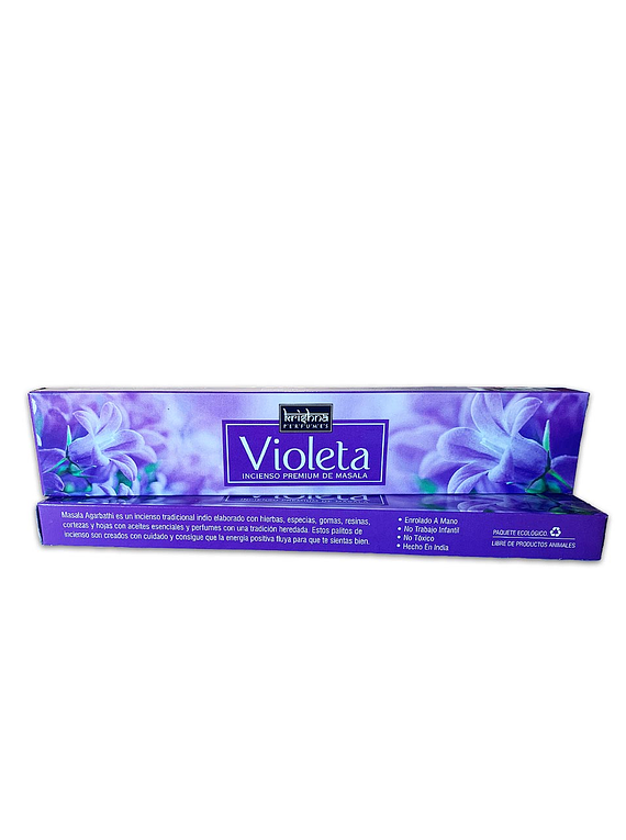 Incienso Krishna Premium Violeta