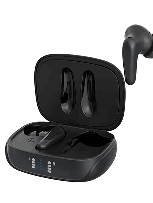 AIR Focus ANC Matte Black Active Noise Cancelling Earbuds (In Ear Wireless Headphones)