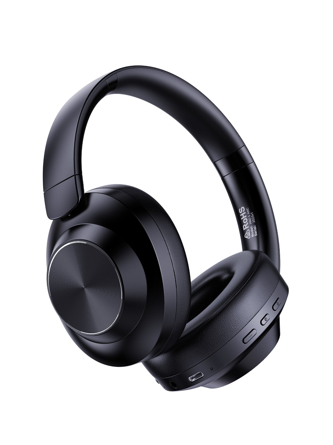 AIR PRO 5 ANC Matte Onyx Black (Active Noise Cancelling Over Ear Wireless Headphones) 3